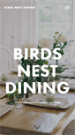 Mobile Screenshot of birdsnestdining.com